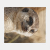 Meerkat 041 fleecedecke (Vorderseite (Horizontal))