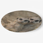 Meerkat 067 pappteller (Schrägansicht)