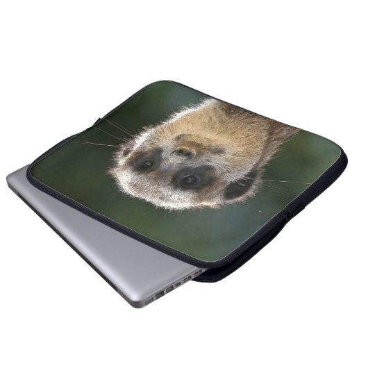 Meerkat 068 laptopschutzhülle (Vorne Knopf)