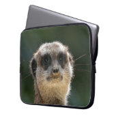 Meerkat 068 laptopschutzhülle (Vorderseite Links)
