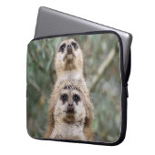 Meerkat 081 laptopschutzhülle (Vorderseite Links)