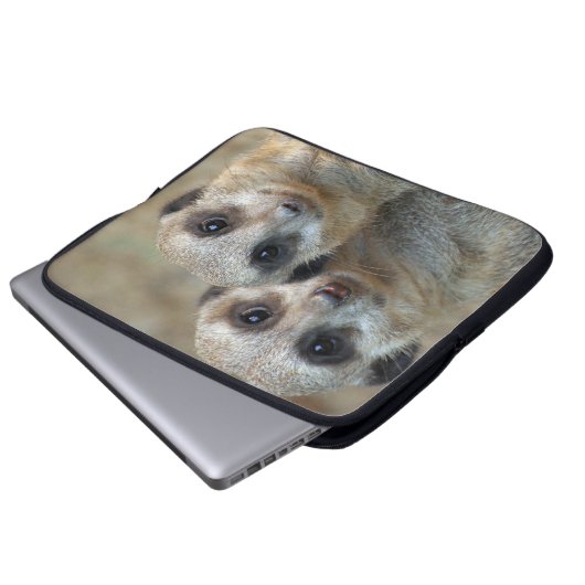 Meerkat 085 laptopschutzhülle (Vorne Knopf)