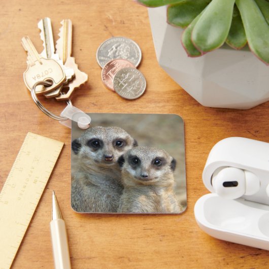Meerkat 085 schlüsselanhänger (Schreibtisch)
