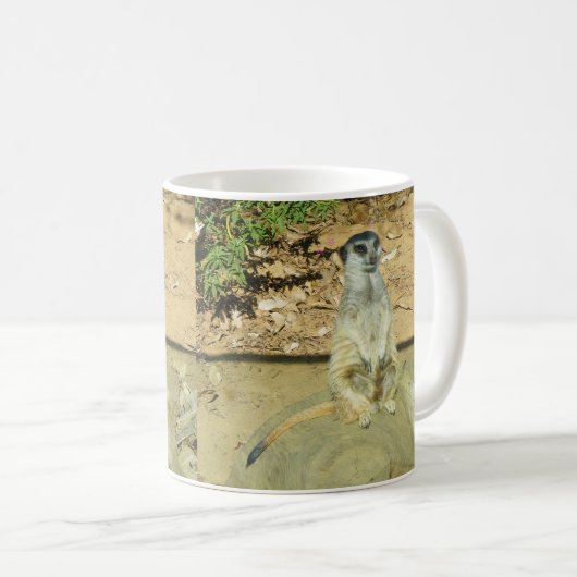 Meerkat #1 Tasse (VorderseiteRechts)