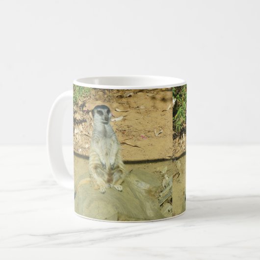 Meerkat #1 Tasse (Vorderseite Links)