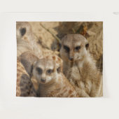 Meerkat 39 wandteppich (Vorderseite (Horizontal))