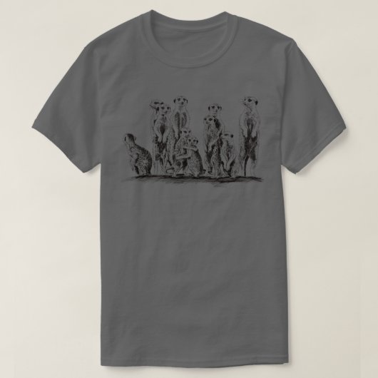 meerkat 4 T-Shirt (Design vorne)