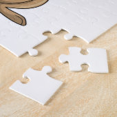 Meerkat als Braut mit Schleier Puzzle (Seite)