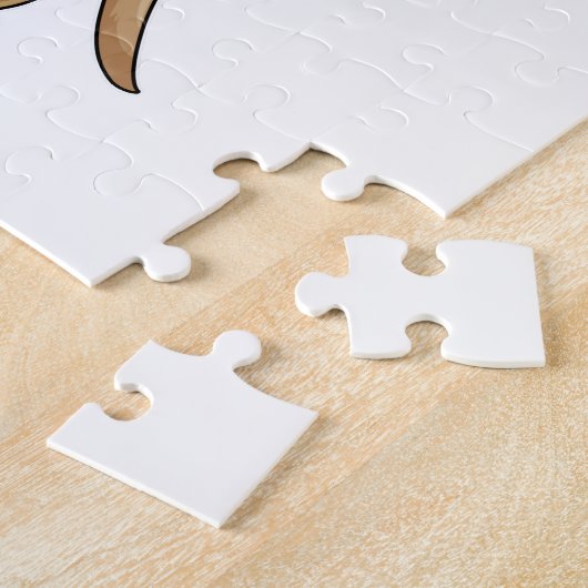 Meerkat als Feuerwehrmann mit Helm Puzzle (Seite)