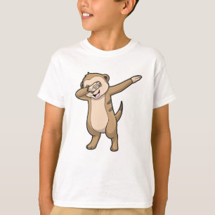 Meerkat als Hip Hop Dance Dab T-Shirt