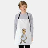 Meerkat als Krankenschwester mit Herz Schürze (Getragen)