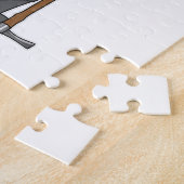 Meerkat als Miner mit Pickaxe Puzzle (Seite)