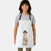 Meerkat als Pirate mit Piratenhut Schürze (Insitu)