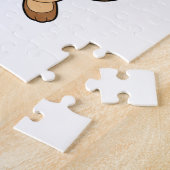 Meerkat als Rentnerin mit Gehstock Puzzle (Seite)