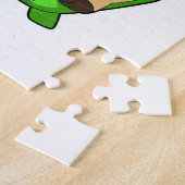 Meerkat am Baden in der Badewanne Puzzle (Seite)