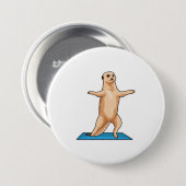 Meerkat an der Fitness Button (Vorne & Hinten)