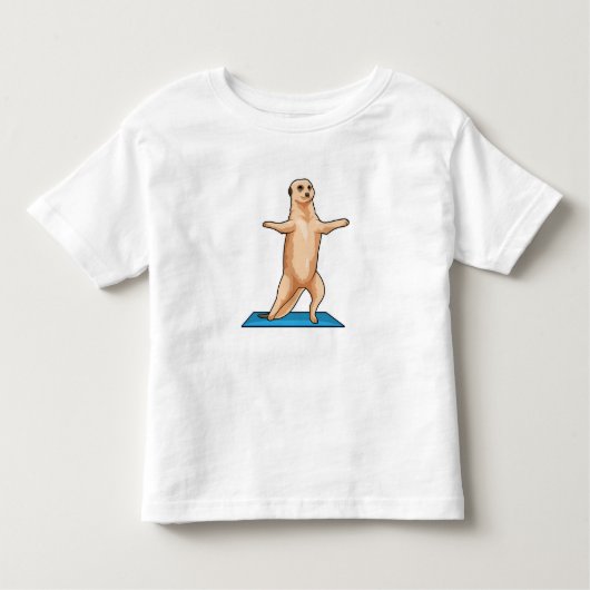 Meerkat an der Fitness Kleinkind T-shirt (Vorderseite)