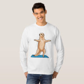 Meerkat an der Fitness T-Shirt (Vorne ganz)