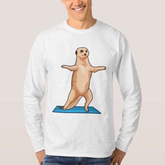 Meerkat an der Fitness T-Shirt (Vorderseite)