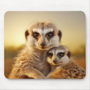 Meerkat Animal Wild Beauty Freedom Mousepad