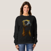 Meerkat Artwork - Animal Art Meerkat_2 Sweatshirt (Vorne ganz)