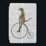 Meerkat auf Black Penny Farthing iPad Mini Hülle<br><div class="desc">Children's</div>