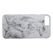 Meerkat auf einem iPhone 7 Fall Case-Mate iPhone Hülle (Rückseite (Horizontal))