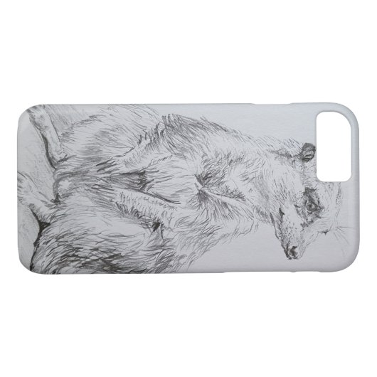 Meerkat auf einem iPhone 7 Fall Case-Mate iPhone Hülle (Rückseite (Horizontal))