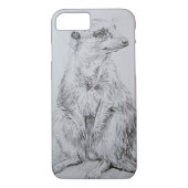 Meerkat auf einem iPhone 7 Fall Case-Mate iPhone Hülle (Rückseite)