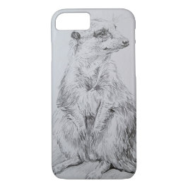 Meerkat auf einem iPhone 7 Fall Case-Mate iPhone Hülle