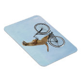 Meerkat auf Fahrrad 2 Magnet (Rechte Seite)