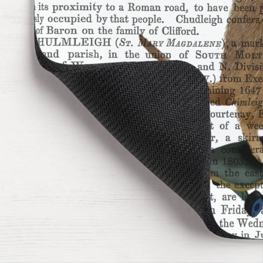 Meerkat auf Skateboard 2 Mousepad (Ecke)