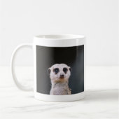 Meerkat Ausblick-Kaffee-Tasse Kaffeetasse (Links)