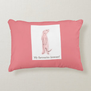 Meerkat. Baby, unisex, akzentuiertes Kissen, Kisse Dekokissen