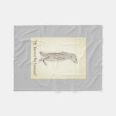 Meerkat. Baby, Unisex, Schlafanzug, Vliesdecke Fleecedecke (Vorderseite (Horizontal))