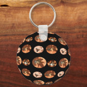 Meerkat Ball Shape, Keyring Schlüsselanhänger (Vorderseite)