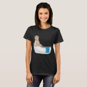 Meerkat Bathe Bathtub T-Shirt (Vorne ganz)