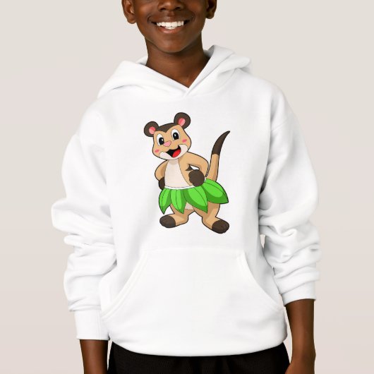 Meerkat beim Ballettanz Hoodie (Vorderseite)