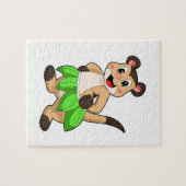 Meerkat beim Ballettanz Puzzle (Horizontal)