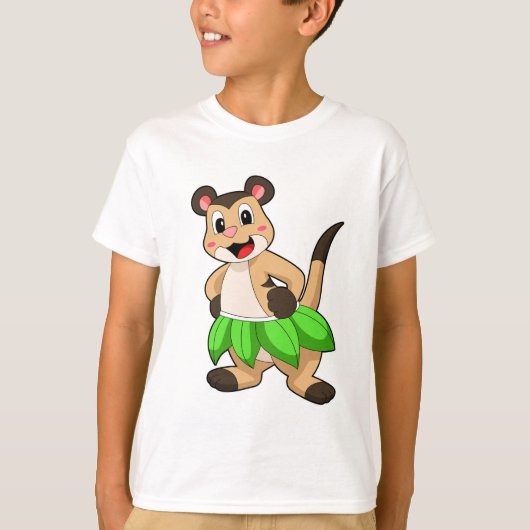 Meerkat beim Ballettanz T-Shirt (Vorderseite)