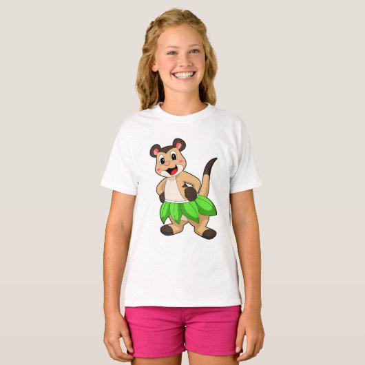 Meerkat beim Ballettanz T-Shirt (Vorne ganz)