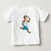 Meerkat beim Laufsport