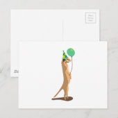 Meerkat Birthday Postkarte (Vorne/Hinten)