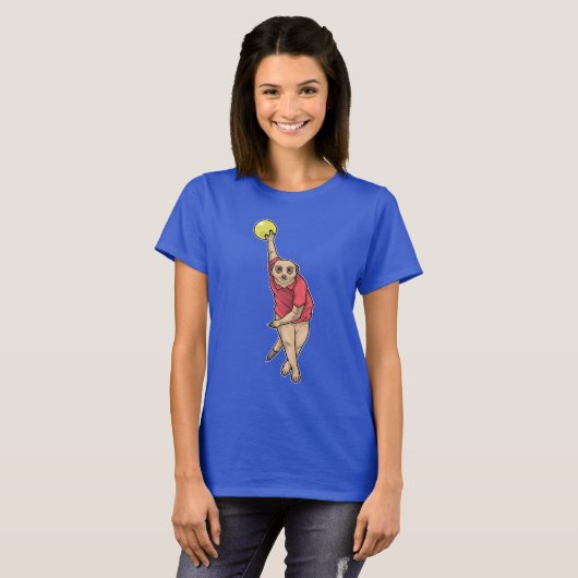 Meerkat Bowling Bowling ball T-Shirt (Vorne ganz)