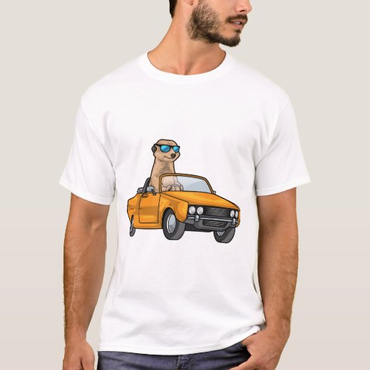 Meerkat Car T-Shirt (Vorderseite)