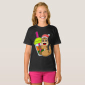 Meerkat Christmas Bubble Tee (Vorne ganz)