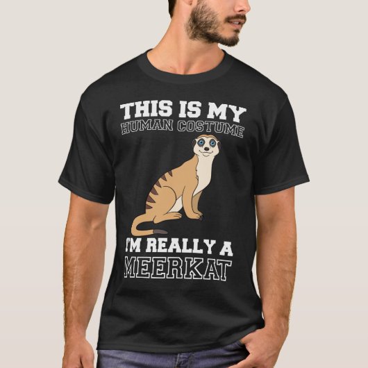 Meerkat Costume T-Shirt (Vorderseite)