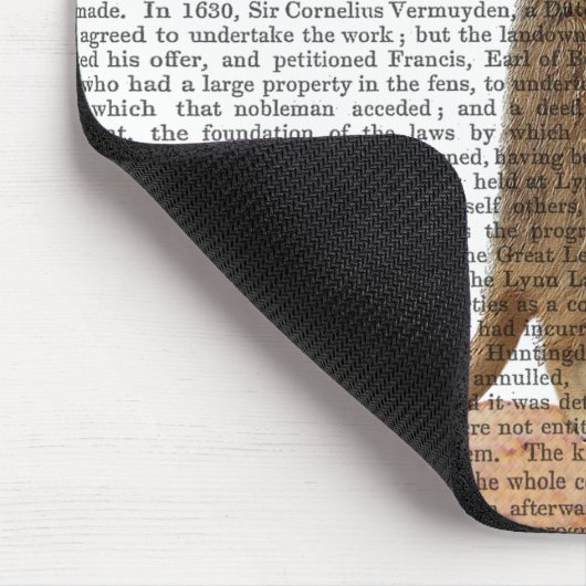 Meerkat Cowboy Mousepad (Ecke)