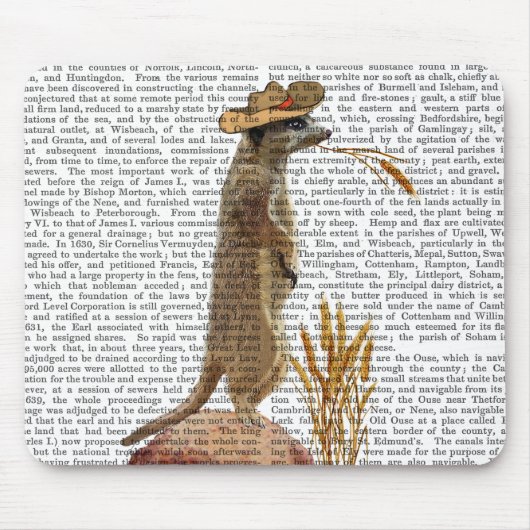 Meerkat Cowboy Mousepad (Vorne)