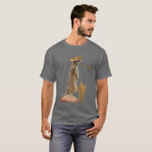 Meerkat Cowboy T-Shirt (Vorne ganz)